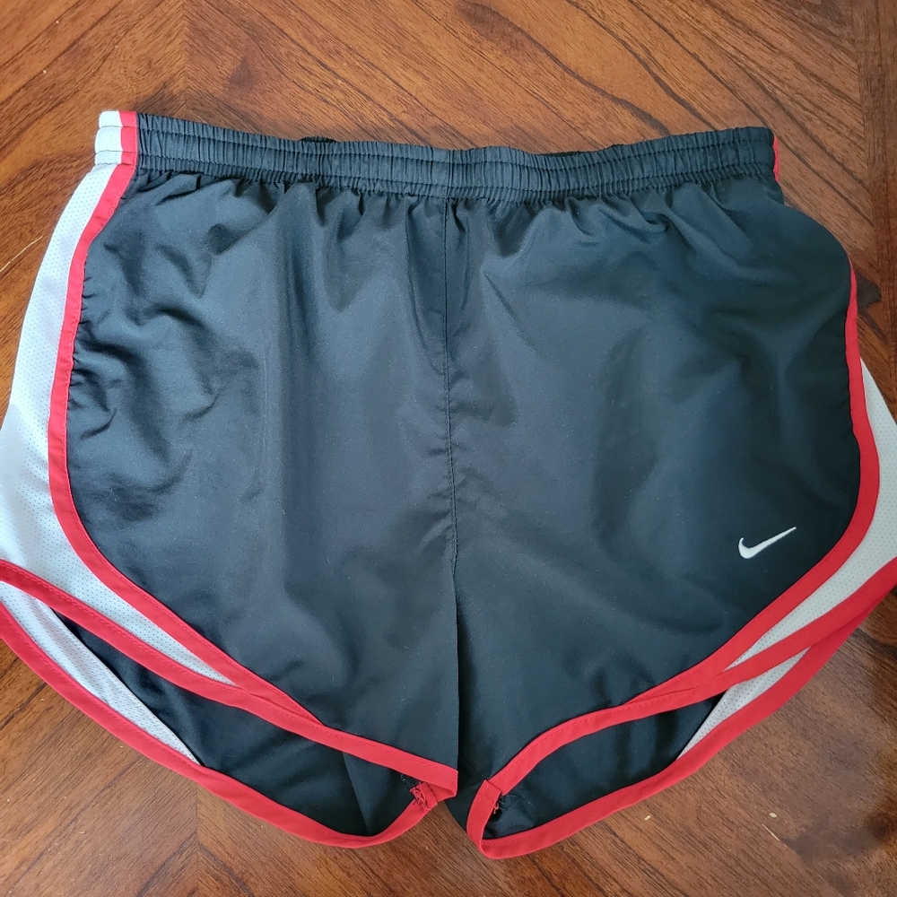 Nike Athletic Shorts Size small Blk/Red/Wht